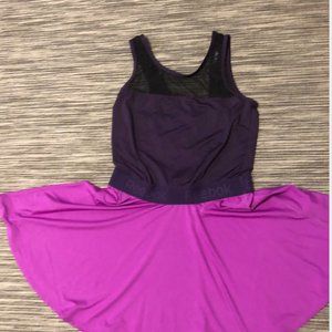reebok tennis dress (purple + pink)